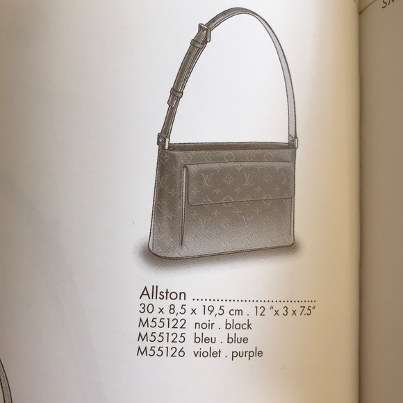 LOUIS VUITTON ALLSTON handbag M55125 Gorgeous-Carried once! Perfect! Monogram - Picture 4 of 16